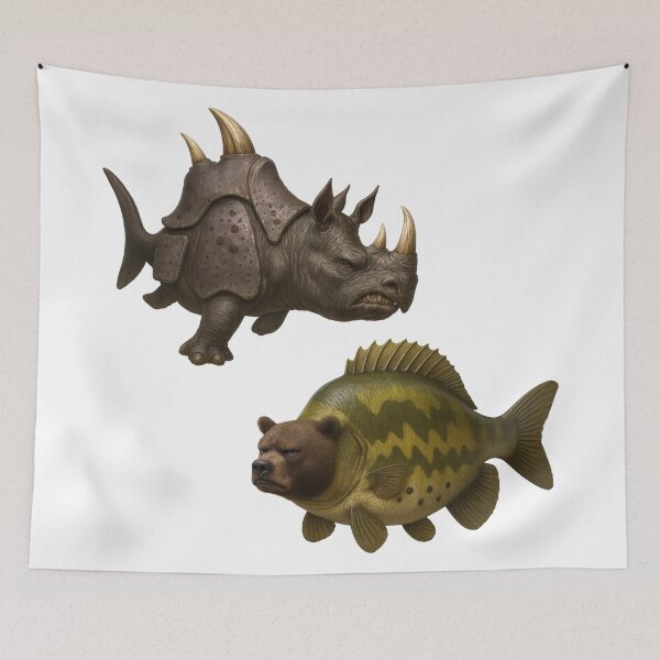 Item preview, SpongeBob Sea Rhino / Sea Bear / Meme designed and sold by DibujandoPorfa.