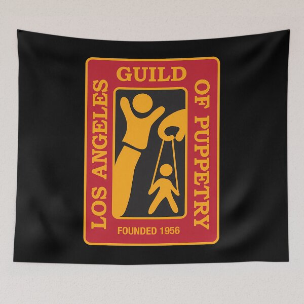 Item preview, los Angeles Gulld Of Puppetry Founded Logo designed and sold by jaajaadvil.