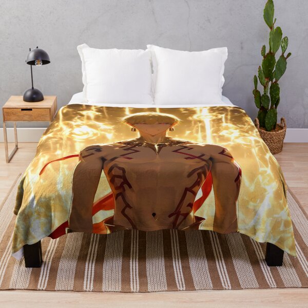 Item preview, Gilgamesh Fate Stay Night Anime Radiant Golden Power designed and sold by Raslbazola.