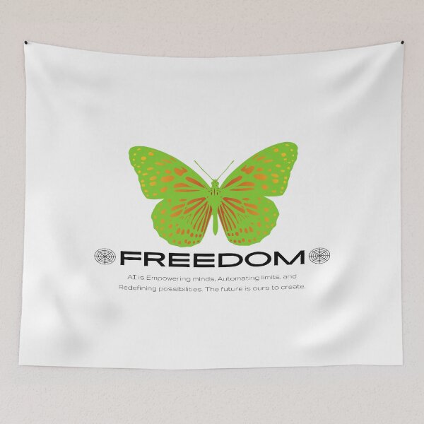 Item preview, Freedom AI – Future Possibilities & Innovation Design designed and sold by NxtGenDesigns.
