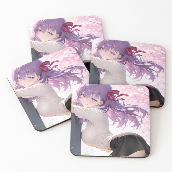 Item preview, Sakura Matou Fate Stay Night Anime Girl Cherry Blossom designed and sold by Raslbazola.