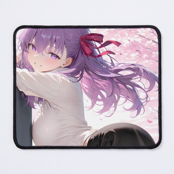 Item preview, Sakura Matou Fate Stay Night Anime Girl Cherry Blossom designed and sold by Raslbazola.