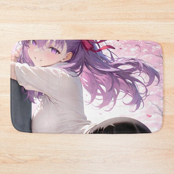 Item preview, Sakura Matou Fate Stay Night Anime Girl Cherry Blossom designed and sold by Raslbazola.