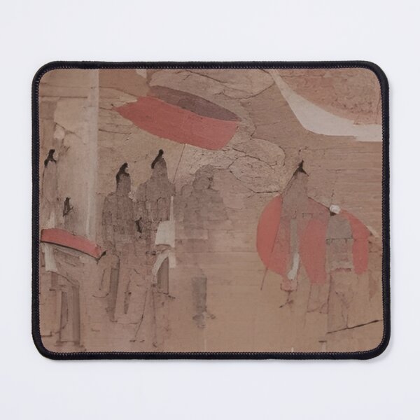 Item preview, 57 Abstract Ruins with Red Accents designed and sold by RubenGonzalez1.