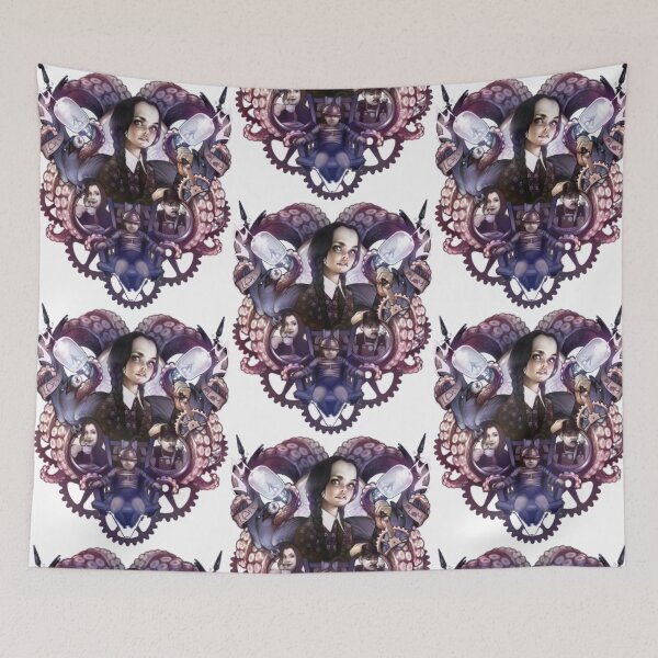 Item preview, Wednesday Addams  designed and sold by candyromerro.