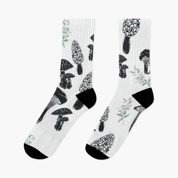 Item preview, Monochrome Fungi designed and sold by Eleven11Studio.