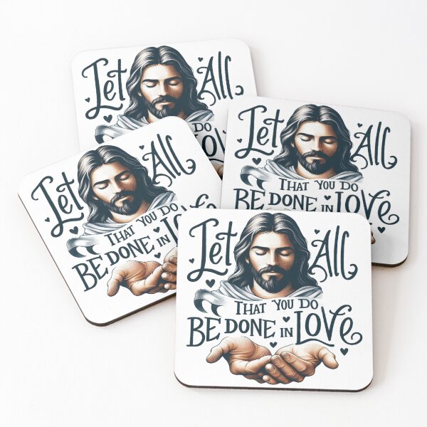Item preview, Let All That You Do Be Done In Love designed and sold by vectcd.
