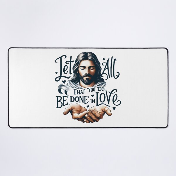 Item preview, Let All That You Do Be Done In Love designed and sold by vectcd.
