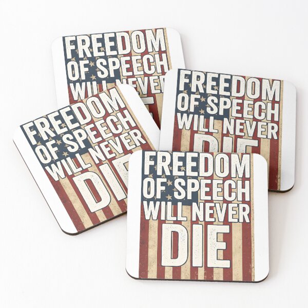 Item preview, FREEDOM OF SPEECH WILL NEVER DIE designed and sold by JapanAnimeSH1.