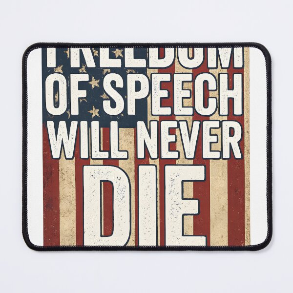 Item preview, FREEDOM OF SPEECH WILL NEVER DIE designed and sold by JapanAnimeSH1.
