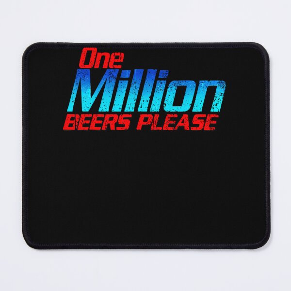 Item preview, One Million Beers Please Logo designed and sold by mobifnikhp.