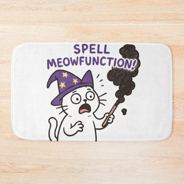 Item preview, Spell Meowfunction – Funny Wizard Cat Halloween Shirt designed and sold by Moon2025.