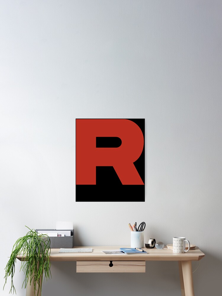 Thumbnail 2 of 3, Poster, Team Rocket Logo designed and sold by RuthAguilar7.