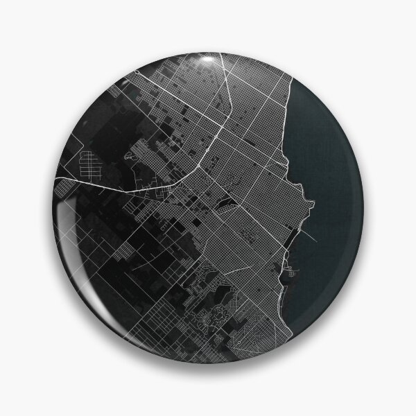 Item preview, Mar del Plata City Map of Argentina - Dark designed and sold by deMAP.