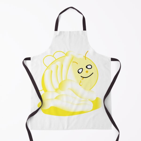 Item preview, Funny bee is nibbling mayonnaise designed and sold by ellenjobin.