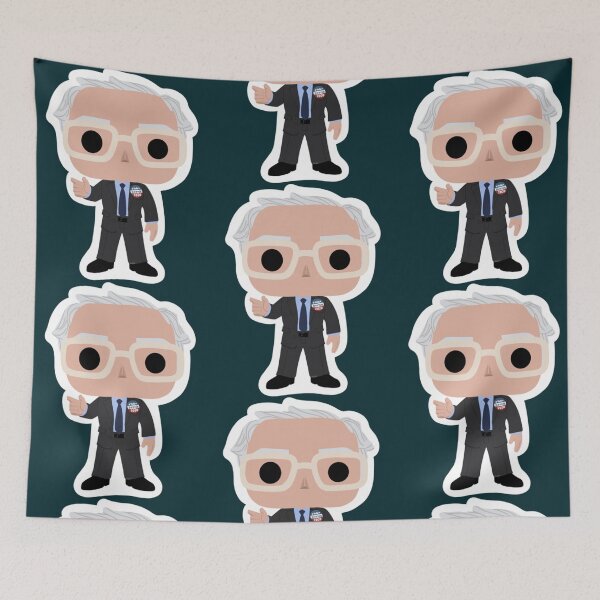Item preview, Bernie funko pop designed and sold by MorganDayDesign.