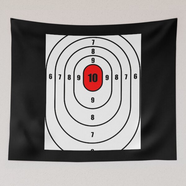 Item preview, Oval Shooting Target designed and sold by MACIWATKINS.