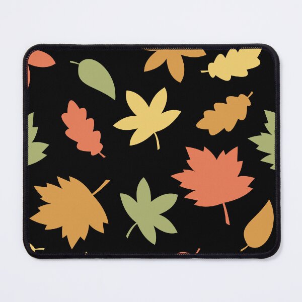 Item preview, Autumn Leaves Pattern iPhone Case - Vibrant Fall Design with Warm Colors on Black Background designed and sold by FestivityFinds.