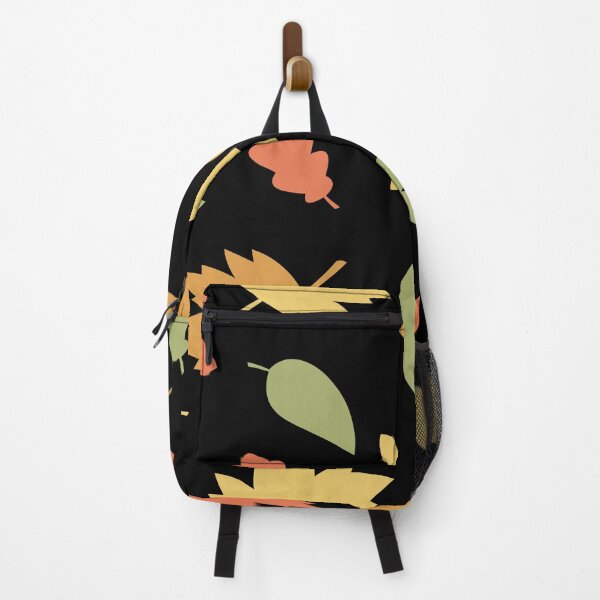 Item preview, Autumn Leaves Pattern iPhone Case - Vibrant Fall Design with Warm Colors on Black Background designed and sold by FestivityFinds.