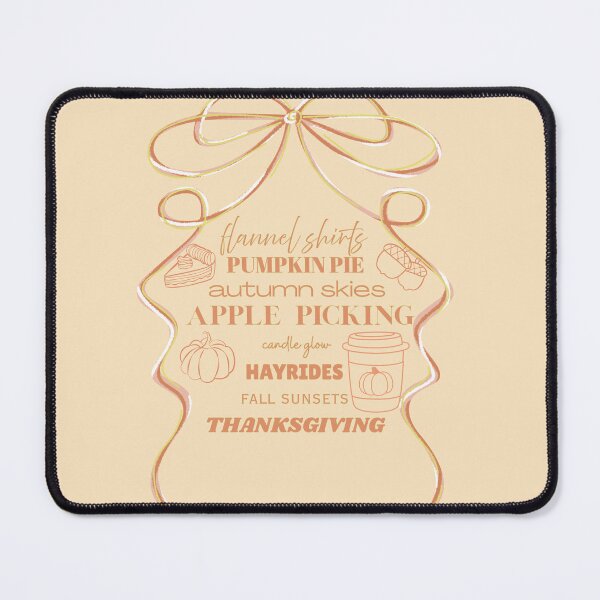 Item preview, Fall Aesthetic Word Art – Autumn Vibes Pumpkin Pie Apple Picking Thanksgiving Design designed and sold by baucestudio.