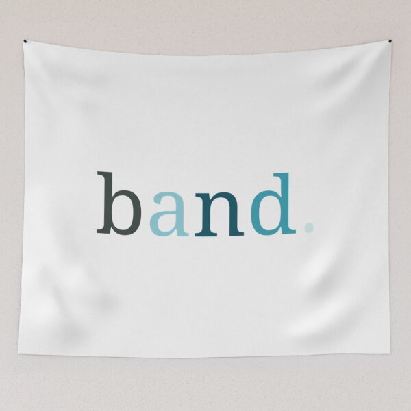 Item preview, Band Blue Monochrome Title designed and sold by Lonnierist.
