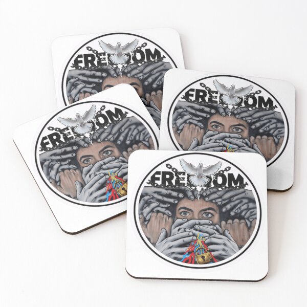 Item preview, Freedom Break the Chains – Powerful Rebellion Art T-Shirt 2 designed and sold by Gurjeetpixelart.