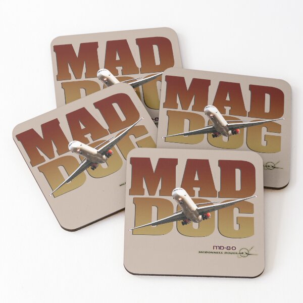Item preview, MD-80 Mad Dog in Flight designed and sold by mctavares60.