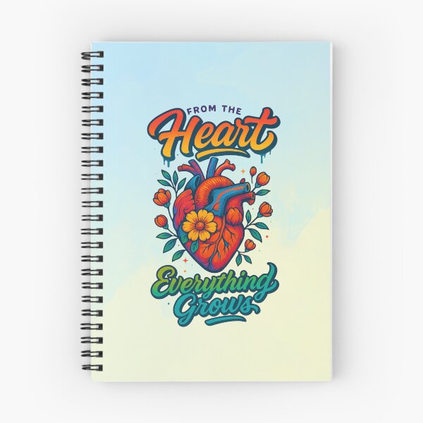 Item preview, From the Heart Everything Grows | Floral Anatomy designed and sold by Xpression876.