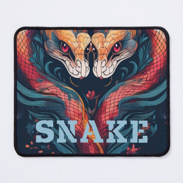 Item preview, Snake Mom Heart Design – Colorful Snake Lovers Tattoo-Style Art for Reptile Moms designed and sold by DavidMay.