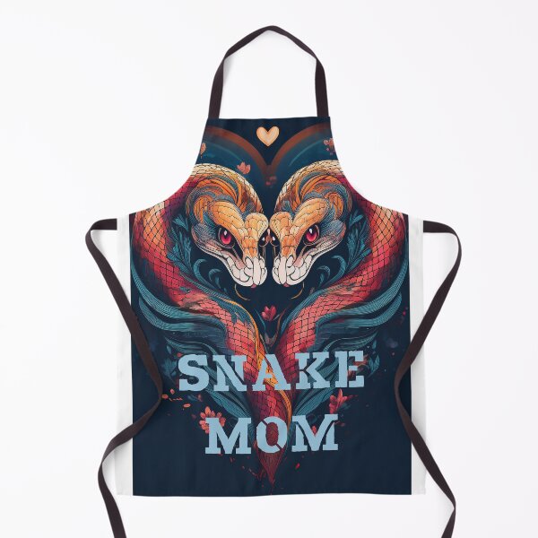 Item preview, Snake Mom Heart Design – Colorful Snake Lovers Tattoo-Style Art for Reptile Moms designed and sold by DavidMay.