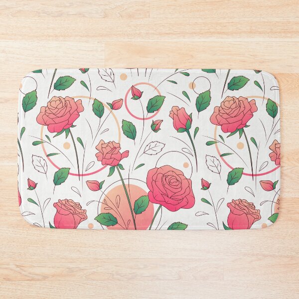 Item preview, Romantic Rose Pattern designed and sold by ColorloomArt.