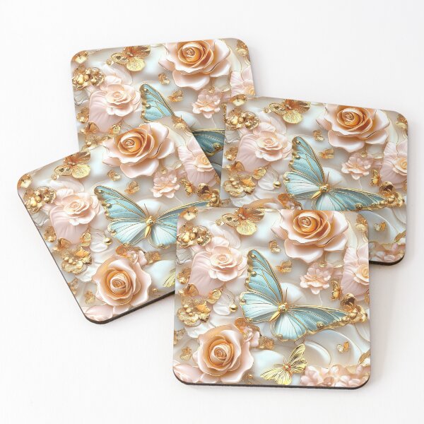 Item preview, Floral And Butterfly designed and sold by foxstudio2000.