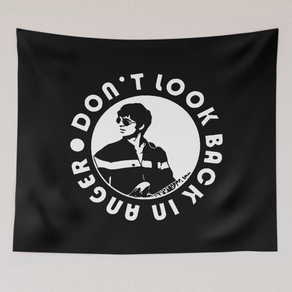 Item preview, Don'T Look Back In Anger White Black designed and sold by MarjorieScho.