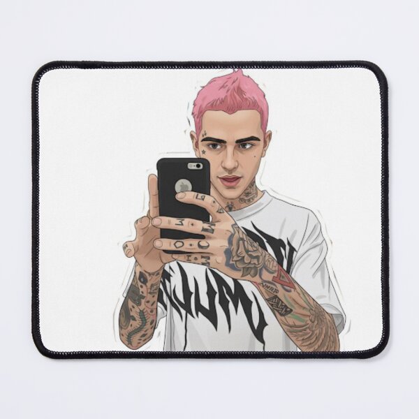 Item preview, Lil peep art illustrated animated  designed and sold by gothboidesigns.