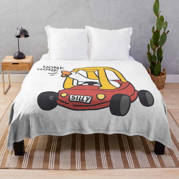 Item preview, Silly Goose Car Red designed and sold by lahtiasokanu.