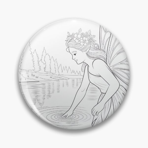 Item preview, Enchanted Fairy Touch on Rippling Water designed and sold by ButlerzoShopus.