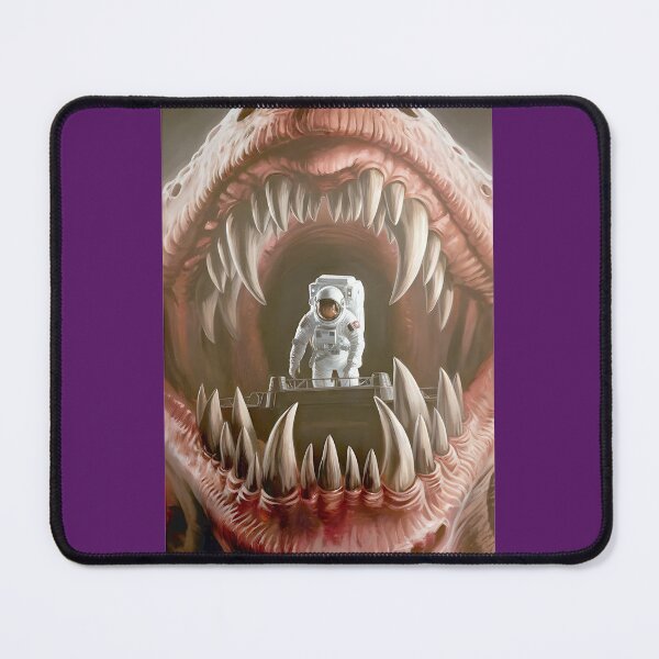 Item preview, Astronaut Faces Monstrous Maw designed and sold by ButlerzoShopus.