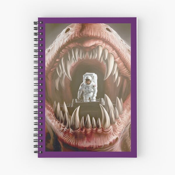 Item preview, Astronaut Faces Monstrous Maw designed and sold by ButlerzoShopus.