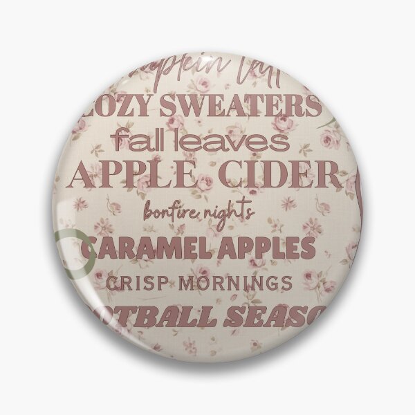 Item preview, Vintage Fall Word Art – Cozy Autumn Vibes with Apple Cider & Football Season designed and sold by baucestudio.