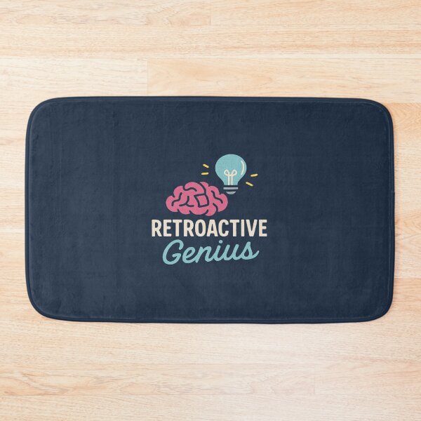 Item preview, Retroactive Genius designed and sold by Choppy Designs.