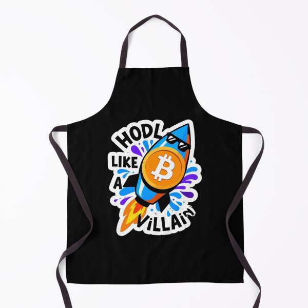 Item preview, Hodl Like A Villain Bitcoin Graphic designed and sold by RadDeck.