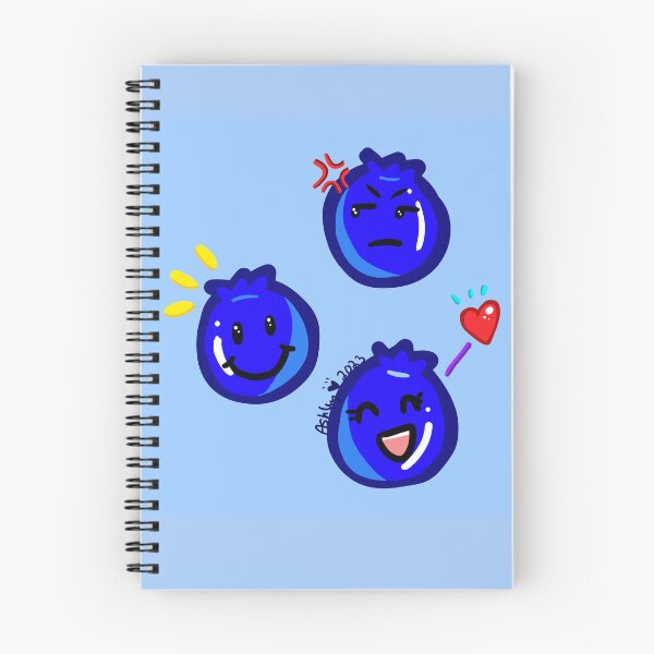 Item preview, Bouncing Blueberries  designed and sold by Yuni-Naoki.