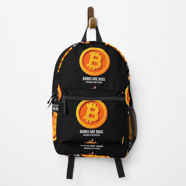 Item preview, Banks Are Bugs Bitcoin Design designed and sold by RadDeck.