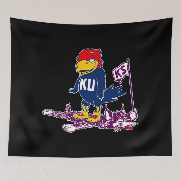 Item preview,  Vintage Ku Vs. K-State Mascot designed and sold by MACIWATKINS.