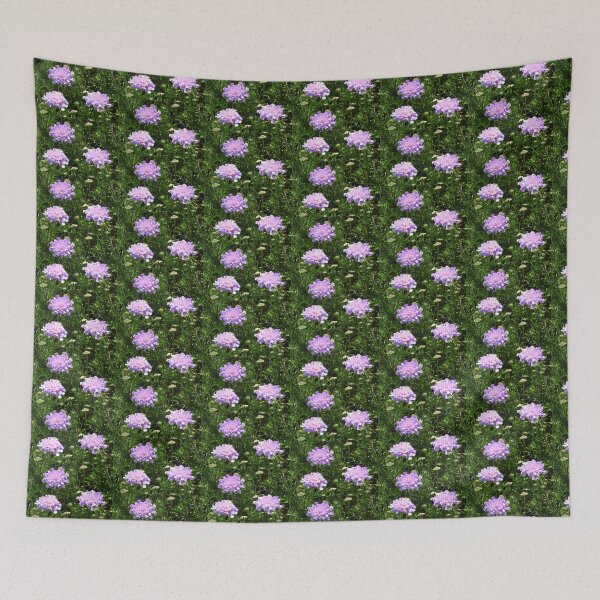 Item preview, Purple Pincushion Scabiosa Flower for Deep Love designed and sold by JoyousArt4u.