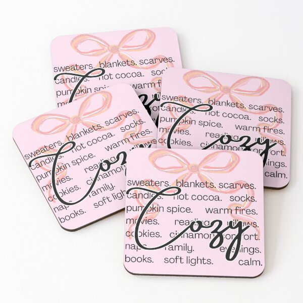 Item preview, Cozy Word Art – Comforting Fall Design with Warm Vibes & Soft Aesthetic designed and sold by baucestudio.