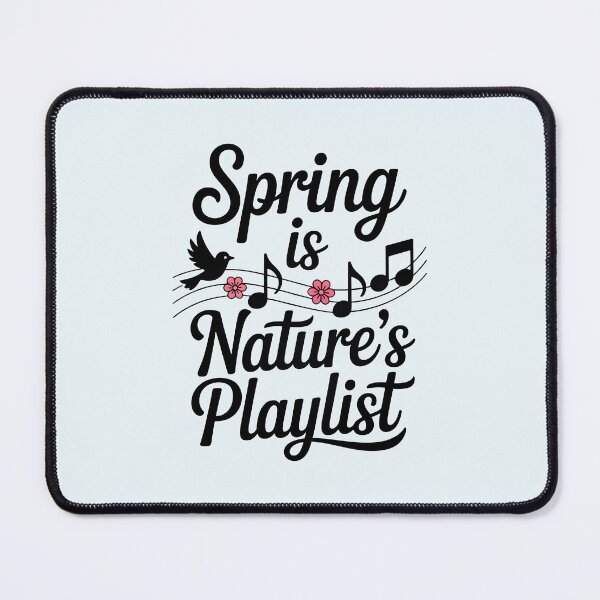 Item preview, Spring is Nature’s Playlist – Musical Bloom Design designed and sold by Jollys-ArtShop.