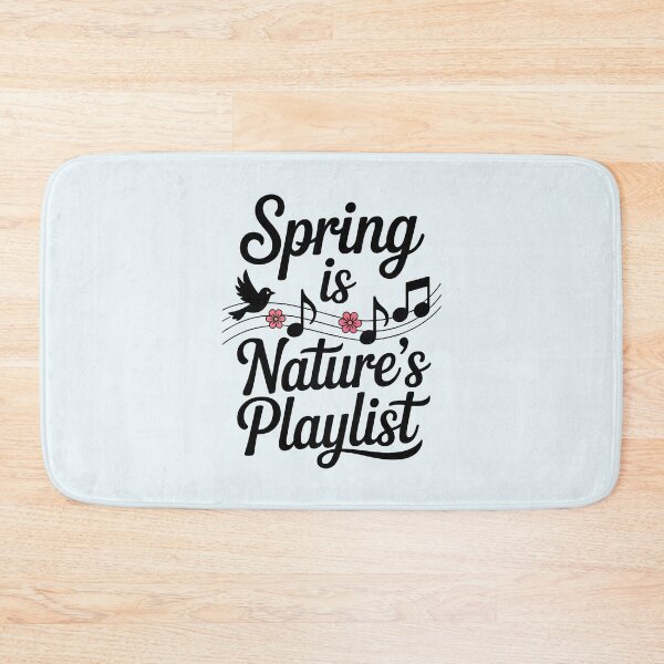 Item preview, Spring is Nature’s Playlist – Musical Bloom Design designed and sold by Jollys-ArtShop.
