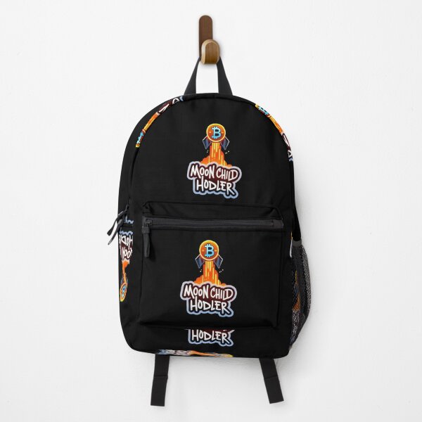 Item preview, Moon Child Hodler Bitcoin Design designed and sold by RadDeck.