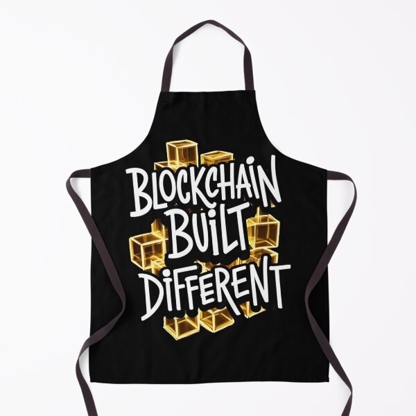 Item preview, Blockchain Built Different Bitcoin Graphic designed and sold by RadDeck.